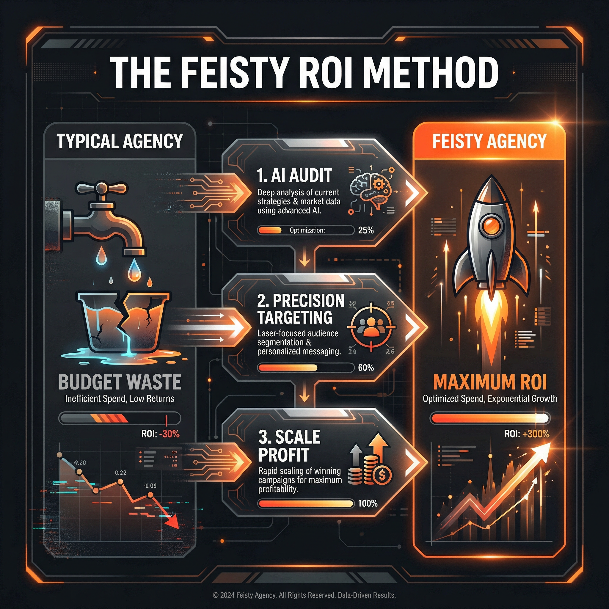 facebook ads agency melbourne infographic with key statistics